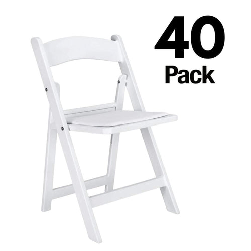 40 Kids Resin Folding Chairs