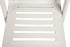 Chivari White Resin Folding Chair Slatted Seat CFRW-SLATTED-CX-T