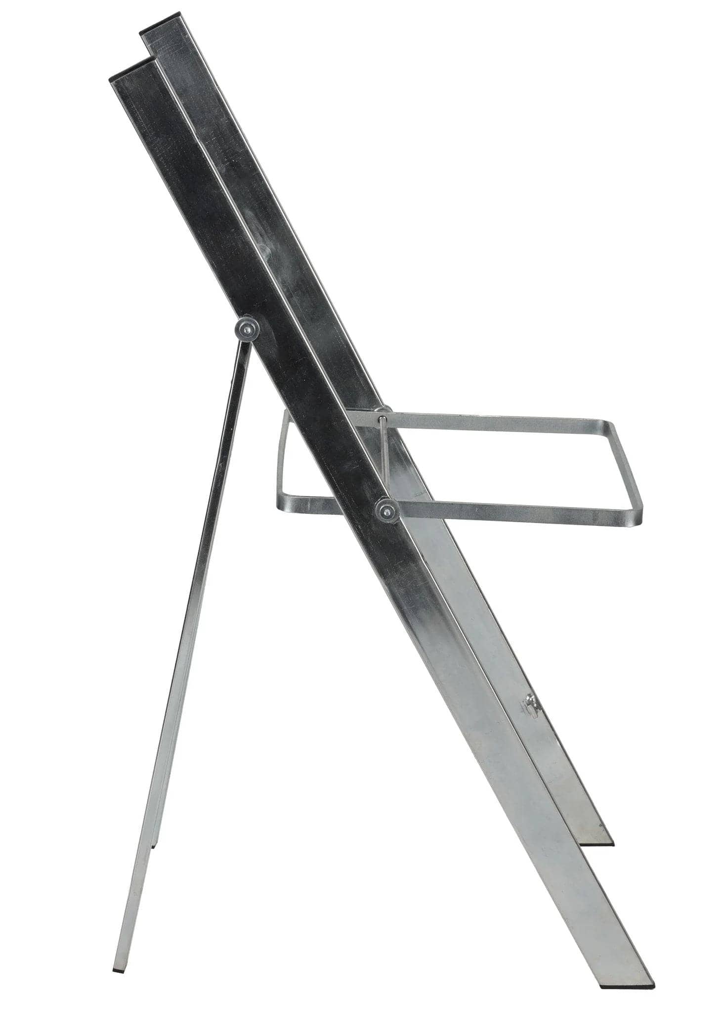 Chivari 100 Pack White with White Vinyl Cushion Resin Steel Skeleton™ Folding Chair CFRW-ST-A-100