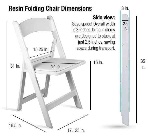 Chivari 100 Pack White Resin Folding Chair CFRW2-CX-T-100