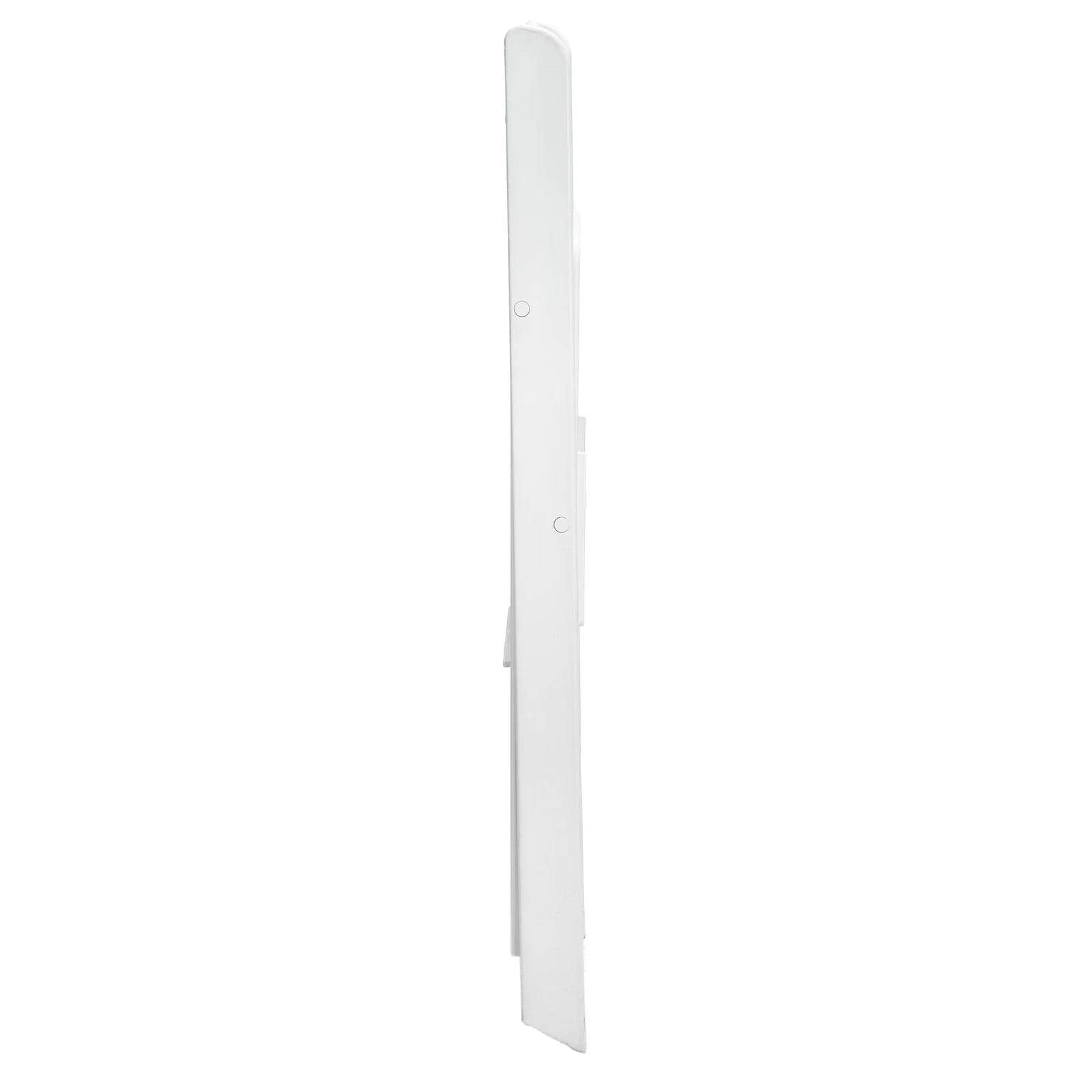 Chivari 100 Pack White WoodGrain™ Resin Folding Chair CFRWB-A-100
