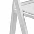 Chivari 100 Pack White WoodGrain™ Resin Folding Chair CFRWB-A-100