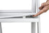 Chivari 100 Pack White SuperResin™ Folding Chair with Stainless Steel Hardware CFRWS-AX-T-100