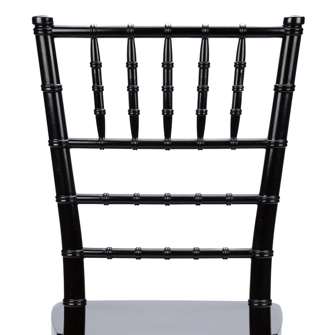 Chivari Black ToughResin Chiavari Chair - 4 Pack - Some Assembly Required CCRB-U-ZG-T-4