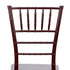 Chivari 100 Person Luxury Event Package:  Includes 100 Fruitwood Resin Steel Skeleton™ Chiavari Chairs Plus 10 Round 72" Heavy Duty Banquet Folding Tables Plus a Banquet Table Cart PACK100CCRFSTEEL1072RD-T