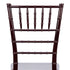 Chivari 40 Chair Pack Mahogany ToughResin™ Chiavari Chair CCRM-MONO-AX-T-40