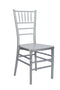 Chivari Silver ToughResin™ Chiavari Chair CCRS-MONO-AX-T