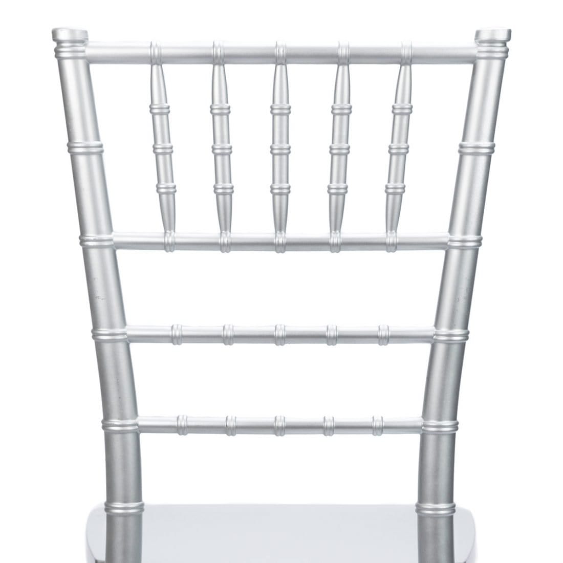 Chivari Silver ToughResin™ Chiavari Chair CCRS-MONO-AX-T