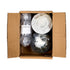 ChairMates ChairMates Sample Box with Clear Ball Inserts and 4" Chair Shoes for Grass and Sand Events CM-SMPL-KT