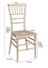 Chivari Champagne Gold WoodGrain™ Steel Skeleton™ Chiavari Chair CCRCHGB-STEEL-AX-T