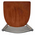 Chivari Ladder Back Bar Stool with Silver Frame and Cherry Wood Seat BLMSWCW-ZF-KT