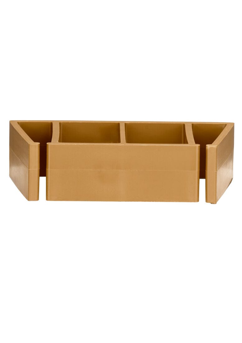 Chivari 50 Pack Chestnut Ganging Clip for Resin Folding Chairs PARTS-FOLD-RESIN-CLIP-CH50
