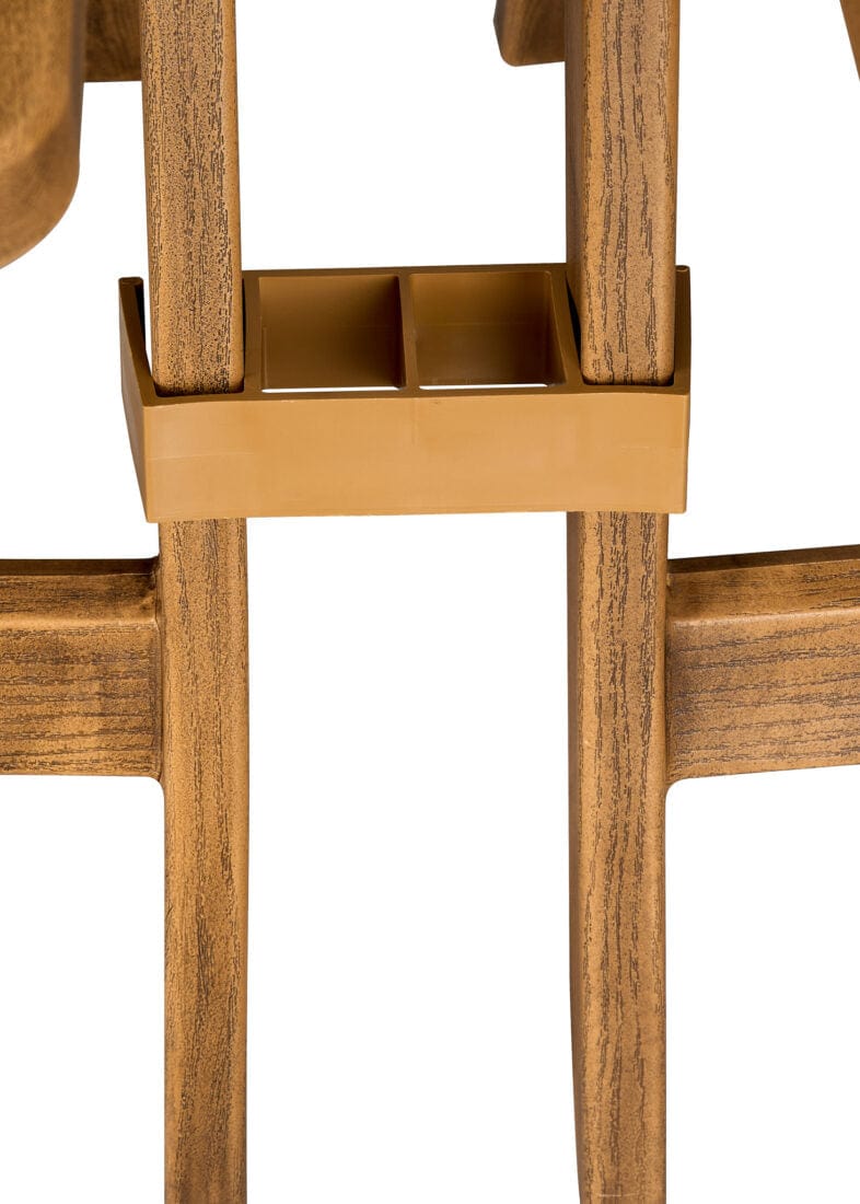 Chivari 50 Pack Chestnut Ganging Clip for Resin Folding Chairs PARTS-FOLD-RESIN-CLIP-CH50