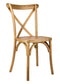 Chivari Chestnut Finish ToughWood™ Cross Back Chair CXWC-AX-T