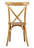 Chivari Chestnut Finish ToughWood™ Cross Back Chair CXWC-AX-T