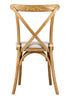 Chivari Chestnut Finish ToughWood™ Cross Back Chair CXWC-AX-T