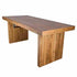 Chivari 72" x 30" Chestnut Finish Farm Table Conversion Kit for Banquet Tables TFARMCKT7230-CHT-AX-T