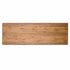 Chivari 96" x 30" Chestnut Finish Farm Table Conversion Kit for Banquet Tables TFARMCKT9630-CHT-AX-T