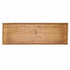 Chivari 96" x 30" Chestnut Finish Farm Table Conversion Kit for Banquet Tables TFARMCKT9630-CHT-AX-T
