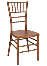 Chestnut WoodGrain Resin Steel Skeleton™ Chiavari Chair