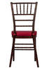Chivari Fruitwood WoodGrain Resin Steel Skeleton™ Chiavari Chair CCRFB-STEEL-AX-T