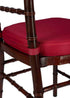 Chivari Fruitwood WoodGrain Resin Steel Skeleton™ Chiavari Chair CCRFB-STEEL-AX-T
