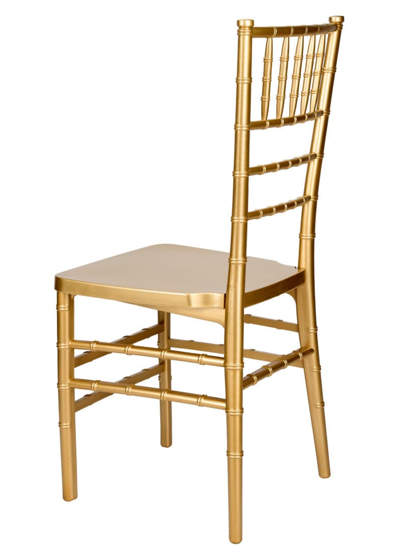 Chivari Bullion Gold ToughResin™ Chiavari Chair CCRGB-MONO-AX-T