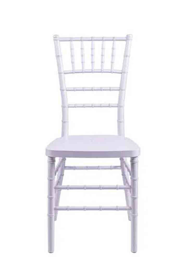 Chivari 40 Chair Pack White Steel Skeleton™ Resin Chiavari Chair CCRW-STEEL-AX-T-40