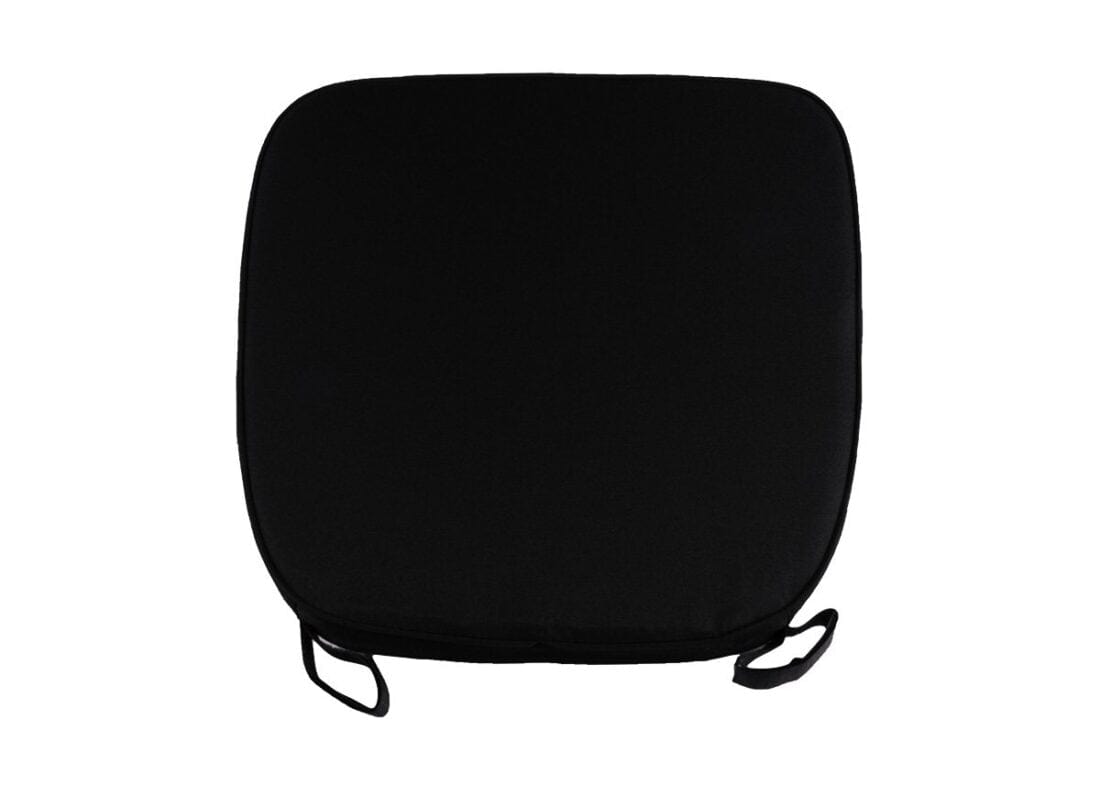 Chivari Black 2.0" Thick Chiavari Chair Cushion CUSHSTRAPBLK-T