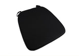 Black 2.0" Thick Chiavari Chair Cushion