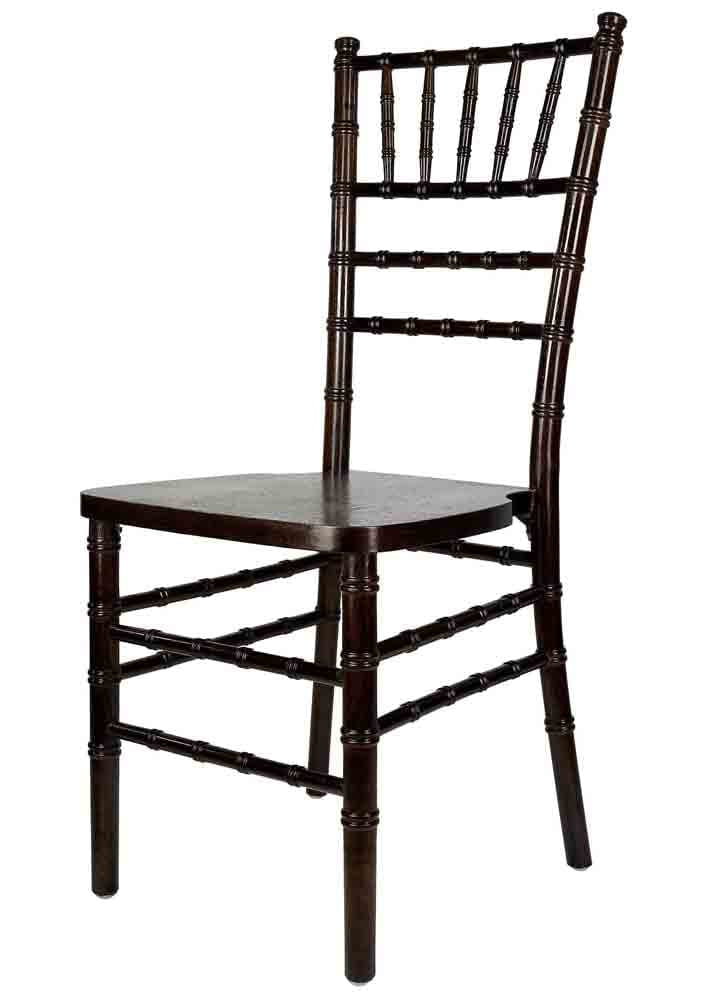 Chivari Espresso Dark Brown ToughWood™ Chiavari Chair CCWFE-ZG-T