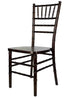 Chivari 40 Chair Pack Espresso Dark Brown ToughWood™ Chiavari Chair CCWFE-ZG-T-40