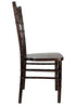 Chivari Espresso Dark Brown ToughWood™ Chiavari Chair CCWFE-ZG-T