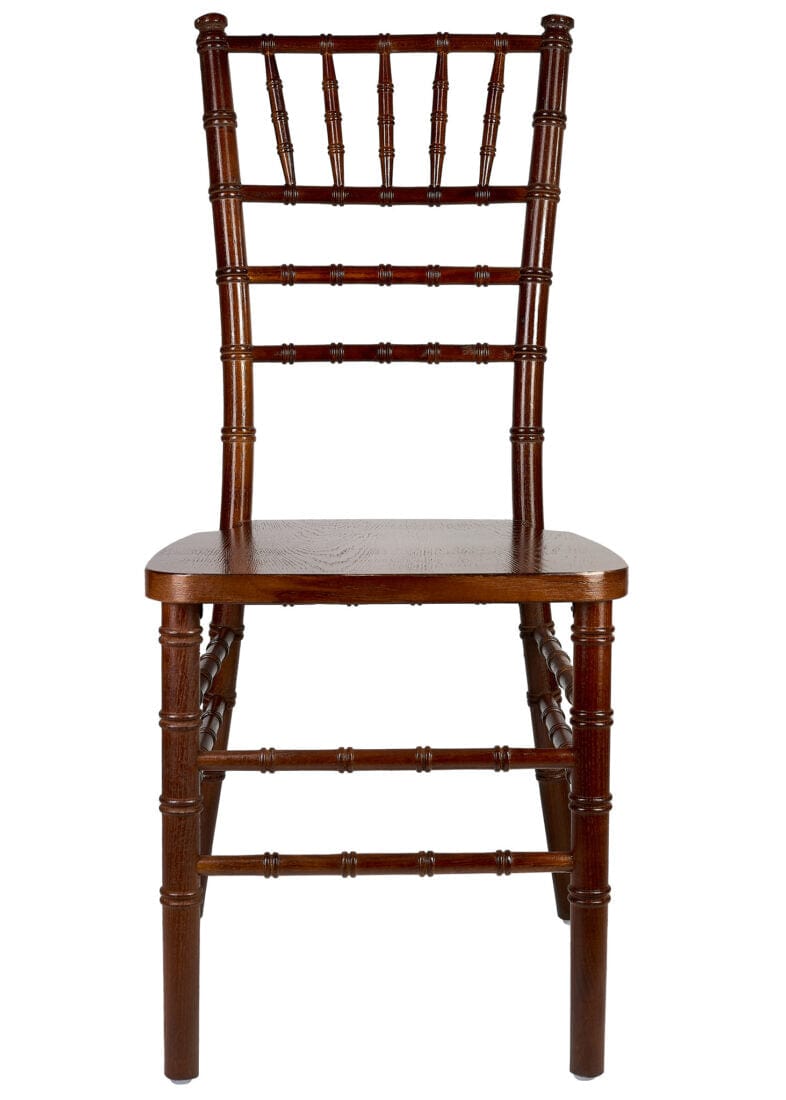 Chivari 40 Chair Pack Fruitwood Medium Brown ToughWood™ Chiavari Chair CCWFM-ZG-T-40