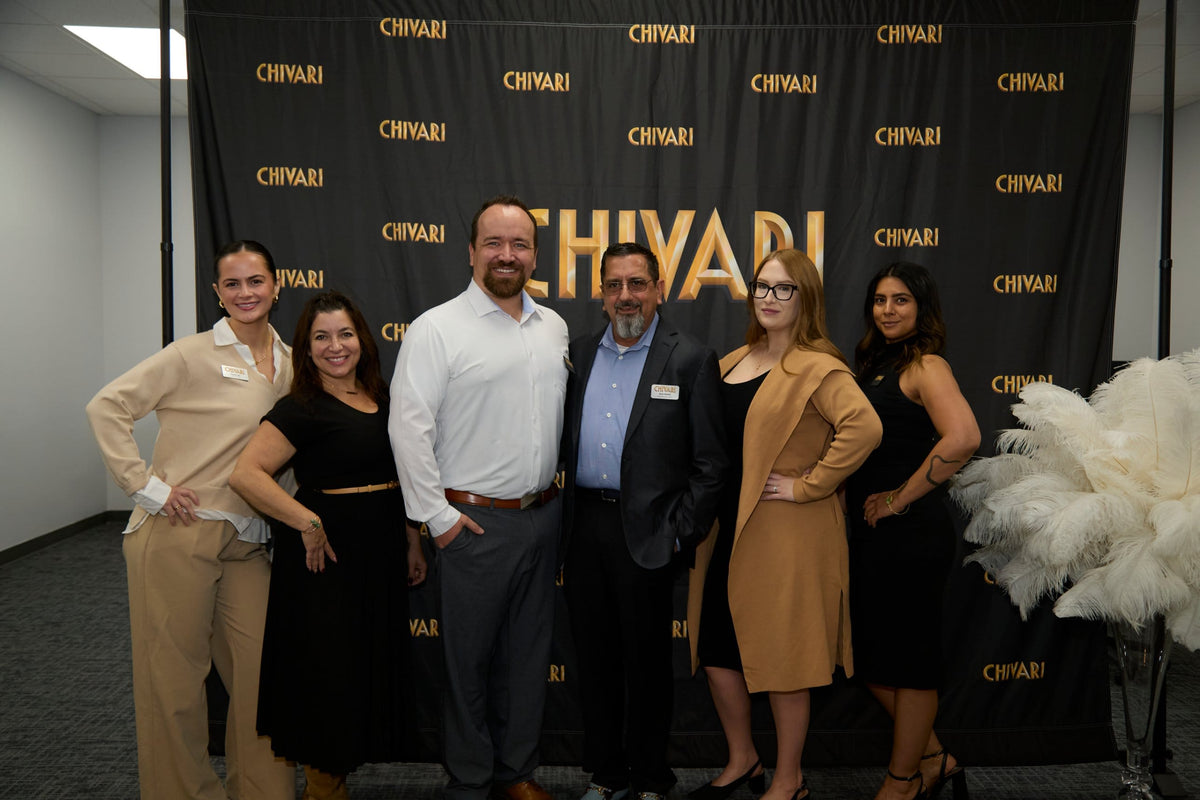 The Chivari team at last year's Las Vegas VIP event