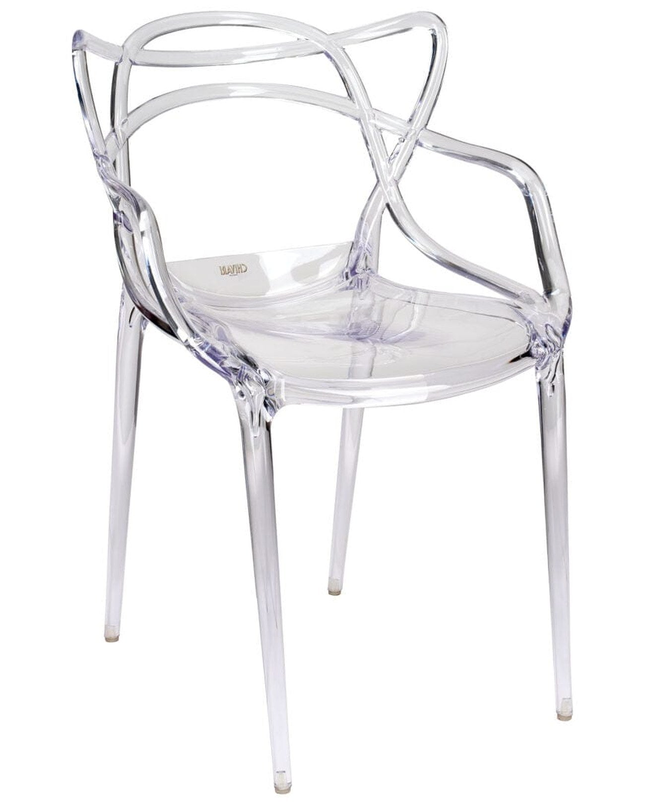 Clear Resin Orbit Chair