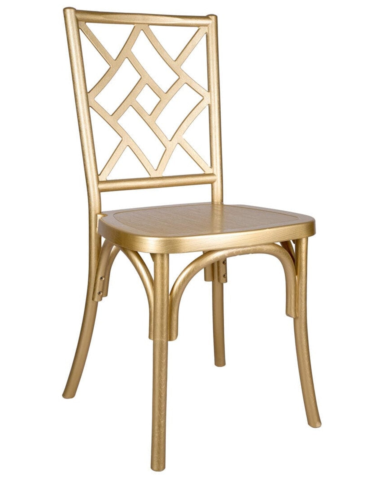 Gold ToughResin Mosaic Chair