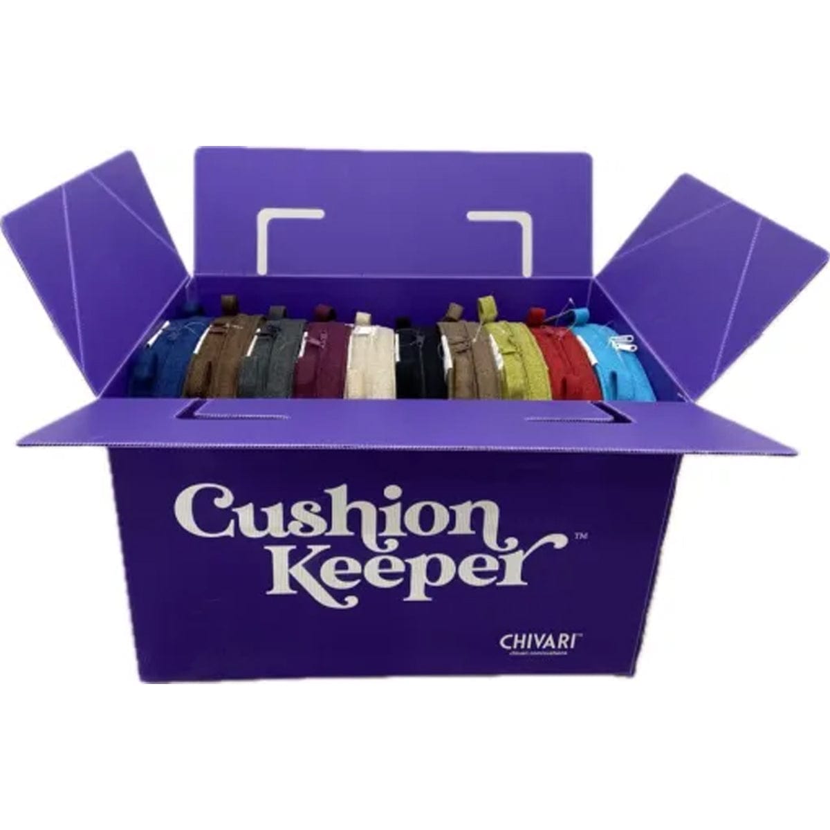 Chivari Cushion Keeper™ Storage Box - Pack of 4, Holds 64 Cushions CUSH-KPR-AX-T-4