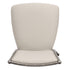 Lusso Luxury Chairs Chiavari 2.0 Diamante Metallic Silver Aluminum Diamond Back Chair with Silicone Cushion CDA2S-AX