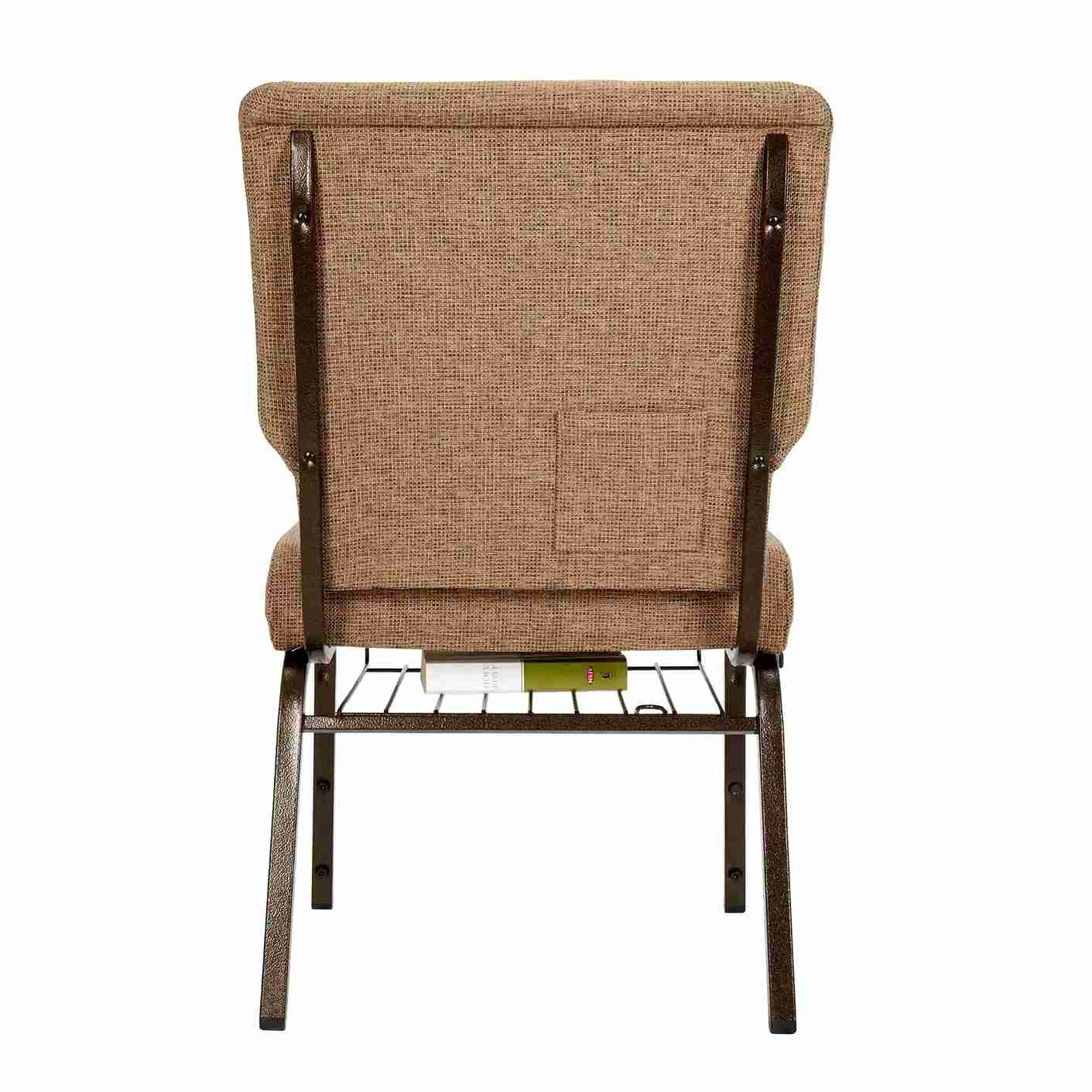 Chivari Church Chair Book Rack Gold for 18.5" and 20.5" Chairs CHBRG-ZF-T