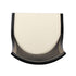 Chivari Black Hampton Wood Chair with Ivory Fabric Cushion CHWB-IVYF-KT