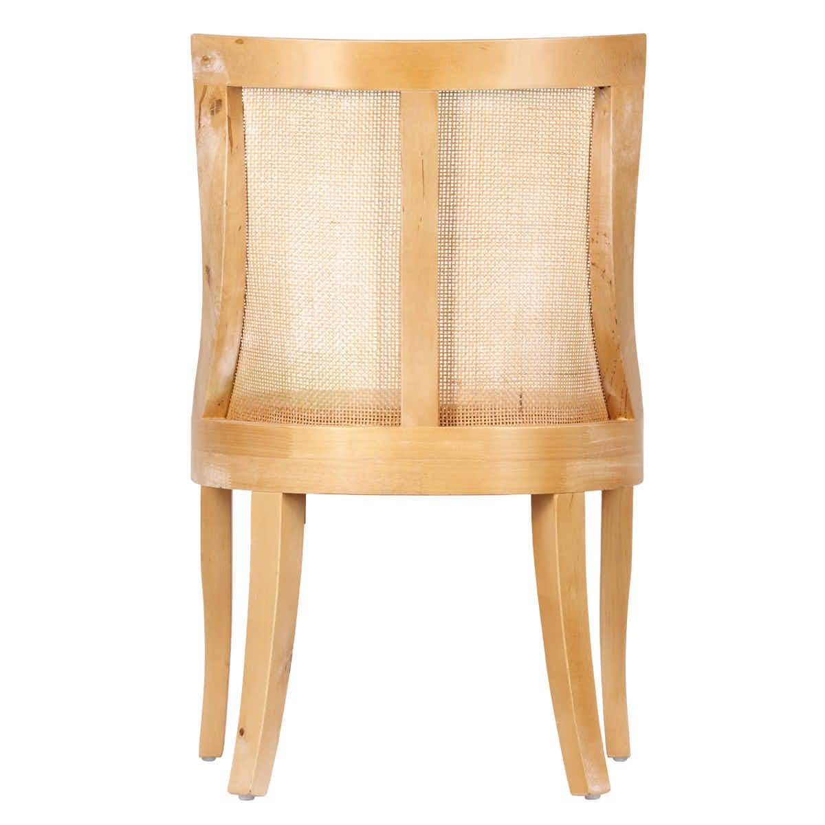 Chivari Natural White Wash Hampton Chair with Beige Fabric Cushion CHWNWW-BEGF-KT