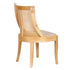 Chivari Natural White Wash Hampton Chair with Beige Fabric Cushion CHWNWW-BEGF-KT