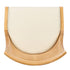 Chivari Natural White Wash Hampton Chair with Ivory Fabric Cushion CHWNWW-IVYF-KT
