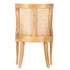 Chivari Natural White Wash Hampton Chair with White Fabric Cushion CHWNWW-WHIF-KT
