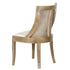 Chivari Antique Washed Hampton Chair with White Fabric Cushion CHWRF-WHIF-KT