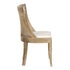 Chivari Antique Washed Hampton Chair with White Fabric Cushion CHWRF-WHIF-KT