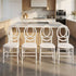 Chivari White ToughResin™ Infinity Chair - 4 Pack - Some Assembly Required CIRW-U-ZG-T-4
