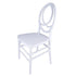 Chivari White ToughResin™ Infinity Chair - 2 Pack - Some Assembly Required CIRW2-U-ZG-T-2