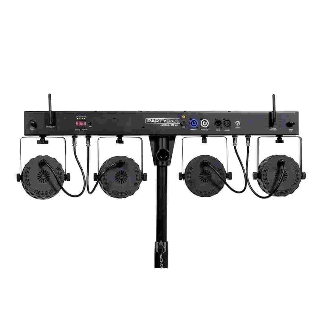 ColorKey ColorKey Black PartyBar Mobile 100 EL Battery Powered Wireless Light Bar System CKU-3062